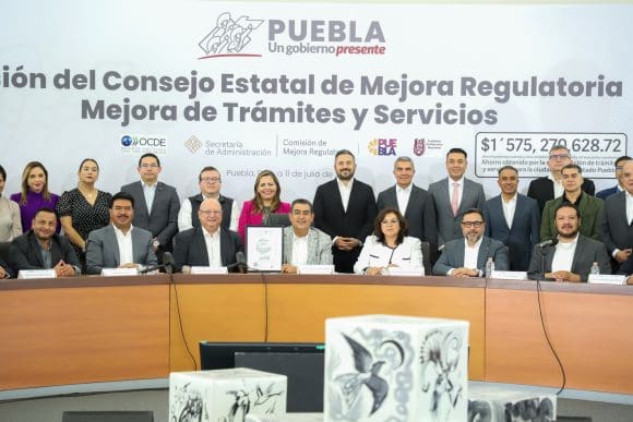 Puebla, ejemplo nacional en simplificación de trámites y mejora regulatoria