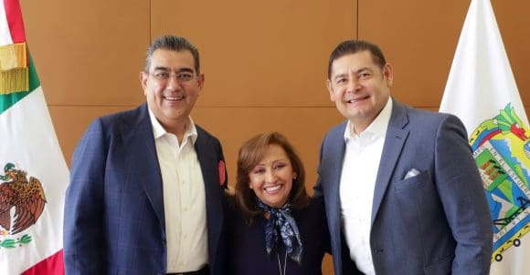 Céspedes y Armenta se reúnen con Lorena Cuéllar y Margarita González