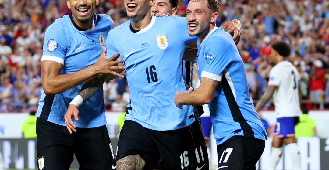 Uruguay con pleno de victorias avanza a los cuartos de Copa América