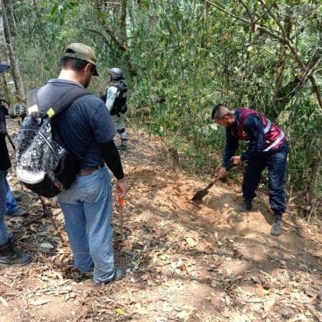 Realiza Comisión de Búsqueda acciones de localización de personas en Xicotepec