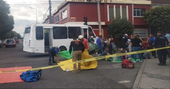 Saldo de 25 lesionados durante el choque de una Ruta 4 y patrulla de la SSP