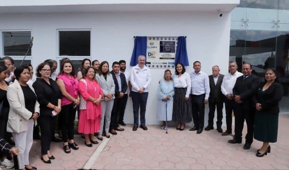 Entregan rehabilitación del nuevo edifico del Sistema Municipal DIF de San Andrés Cholula