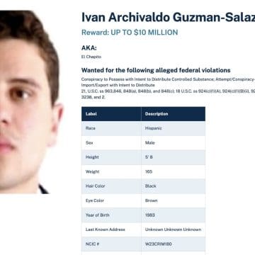 Sin confirmar la captura de Iván Archivaldo Guzmán, líder de Los Chapitos