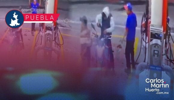 A punta de pistola, asaltan a despachador de gasolinera en la 11 Sur