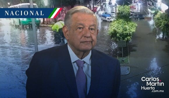A 19 días de inundaciones en Chalco, AMLO asegura que “se está atendiendo”