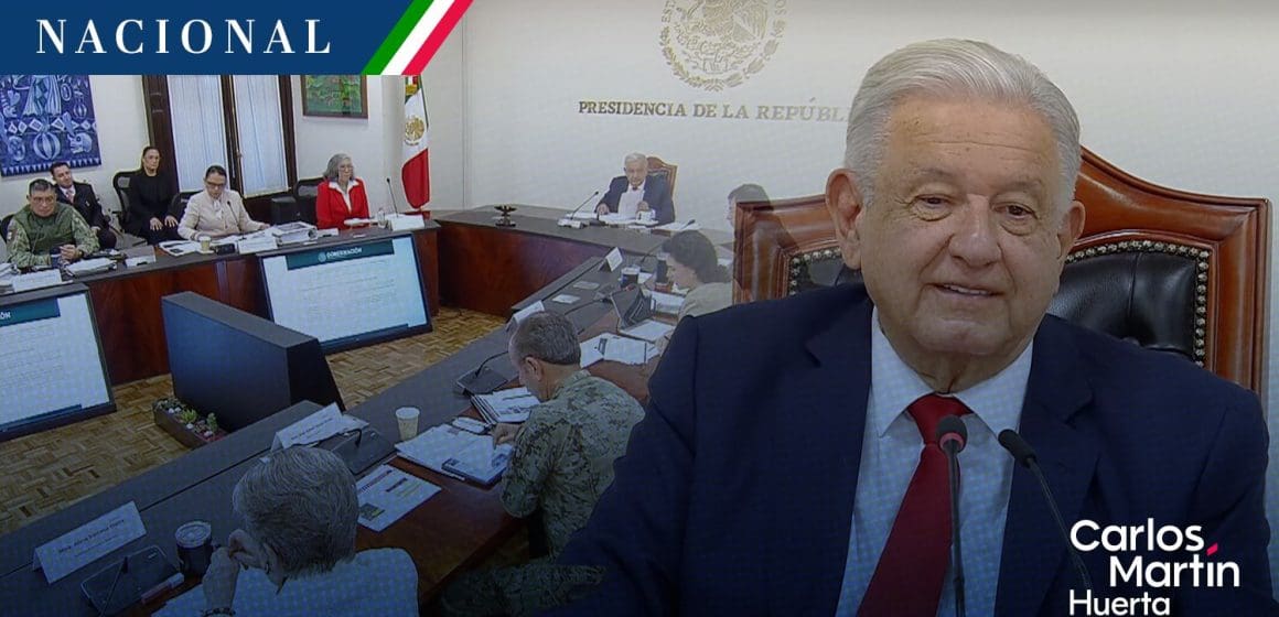 AMLO hace pública por primera vez reunión de seguridad