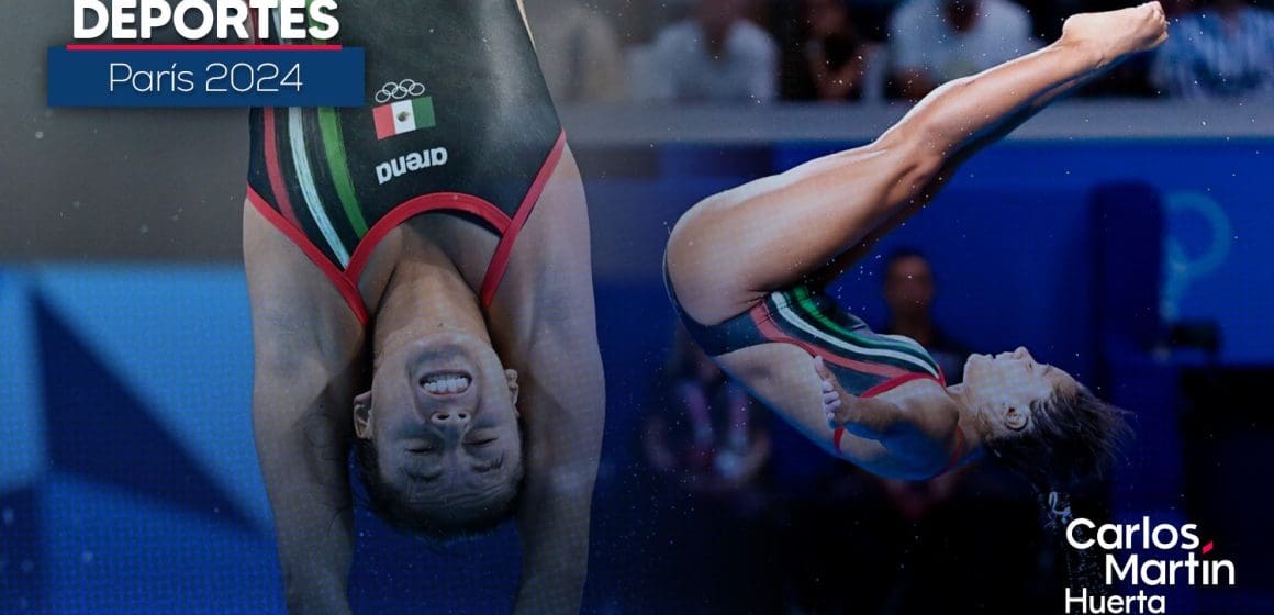 Alejandra Estudillo avanza a la final de trampolín de 3m en París 2024