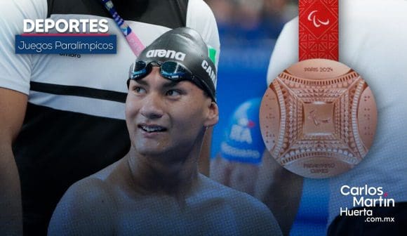 Ángel Camacho gana medalla de bronce en Juegos Paralímpicos