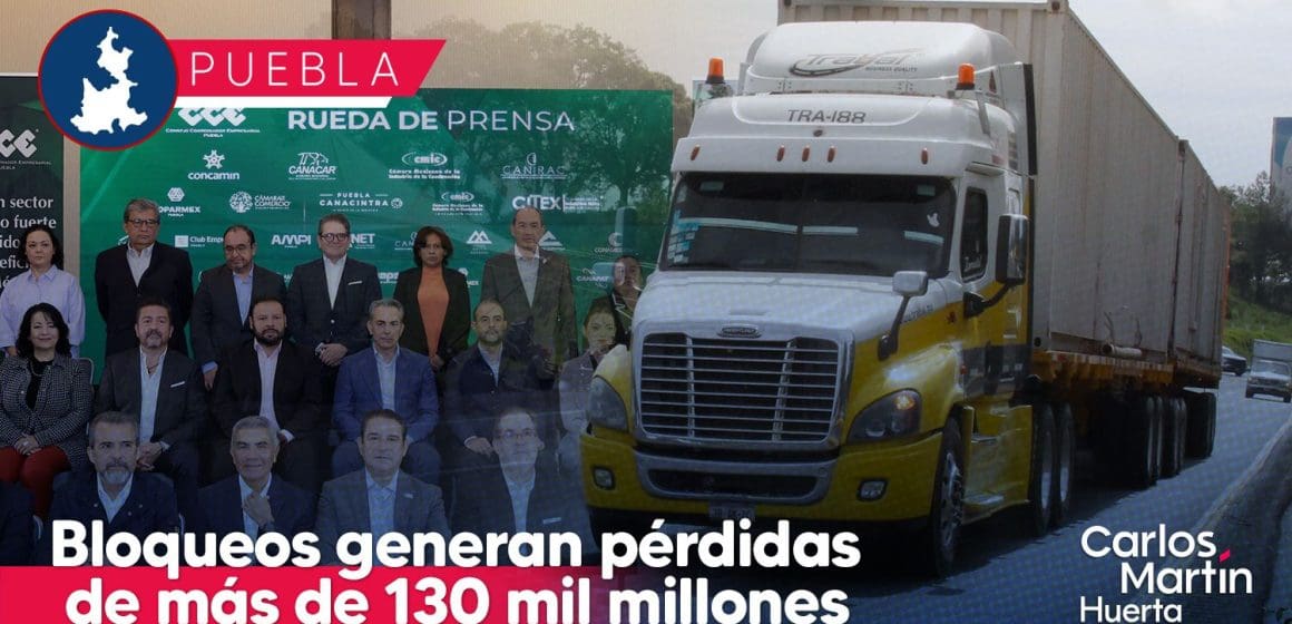 Bloqueos en autopistas generaron pérdidas por más de 130 mil millones de pesos: CCE y CANACAR