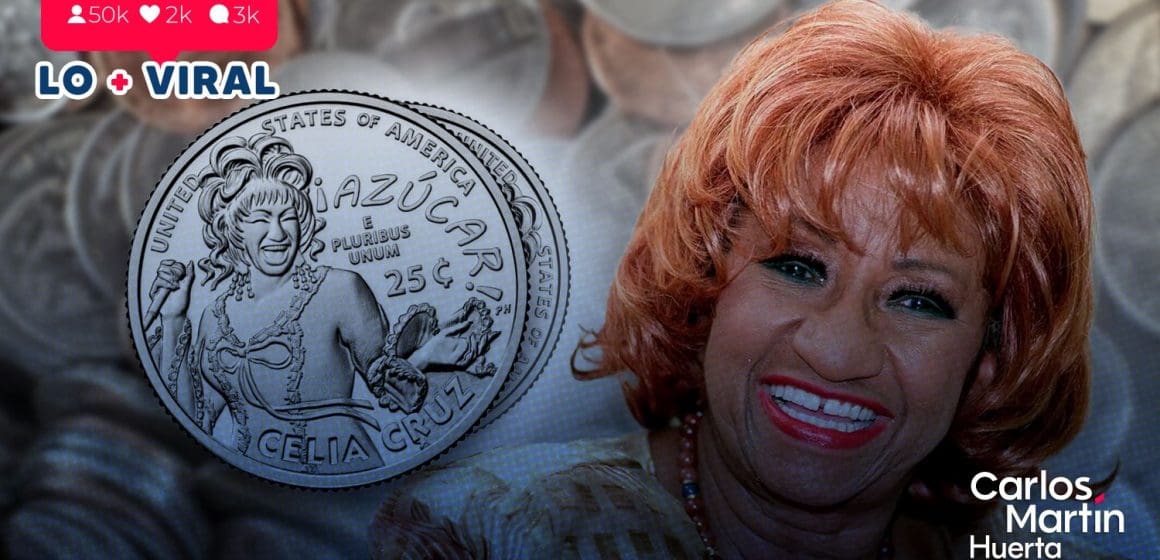 Emiten moneda de Celia Cruz en Estados Unidos