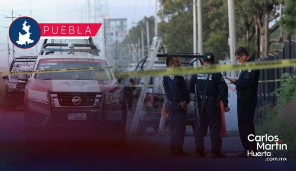 Ciclista muere tras caer en alcantarilla abierta en Cuautlancingo
