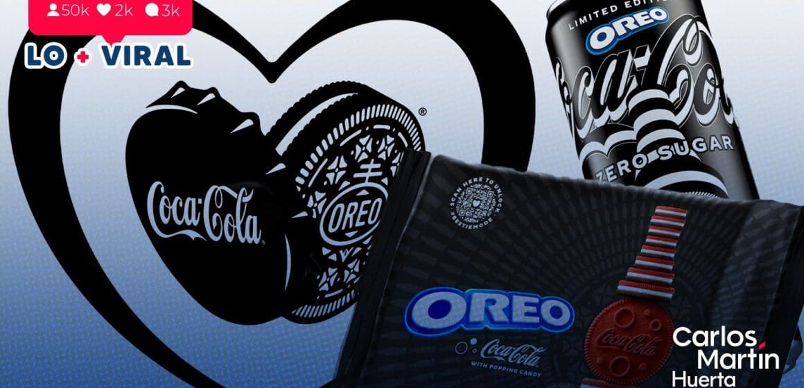 Coca-Cola y Oreo son ‘besties’ y lanzan edición de bebida-galleta