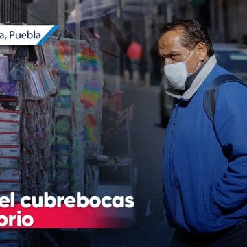 Uso de cubrebocas en San Pedro Cholula vuelve a ser obligatorio ante nueva ola