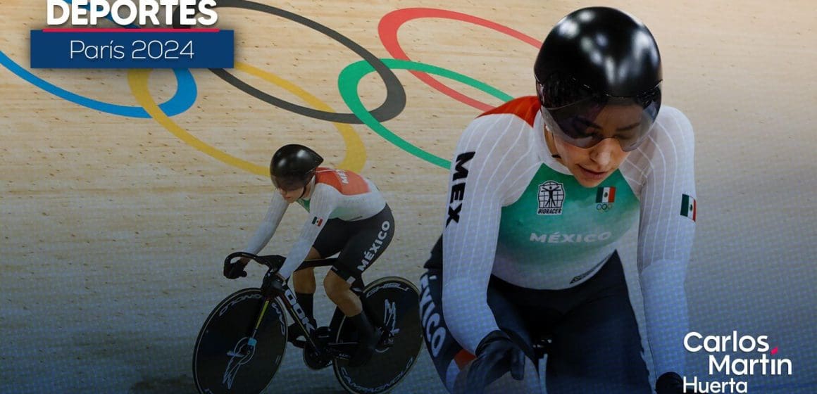 Daniela Gaxiola clasifica a la final en ciclismo de pista en París 2024