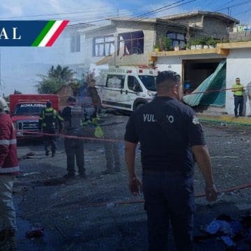 Explosión de pirotecnia en Tepetlixpa deja un muerto y 13 lesionados