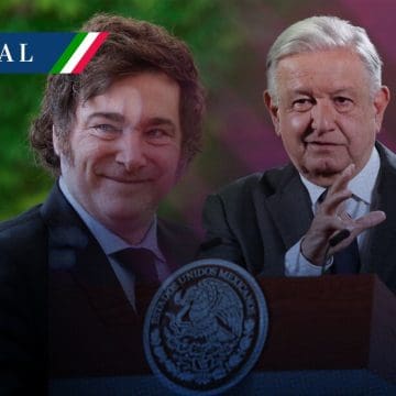 AMLO dice que Javier Milei puede venir a México; “no hay ningún problema”