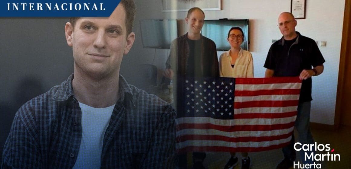 Rusia libera a periodista Evan Gershkovich y exmarine estadounidenses