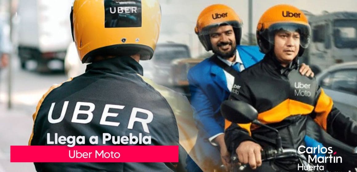 Uber Moto llega a Puebla con tarifas más baratas