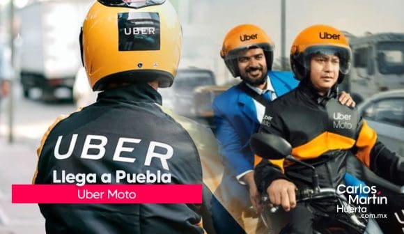Uber Moto llega a Puebla con tarifas más baratas