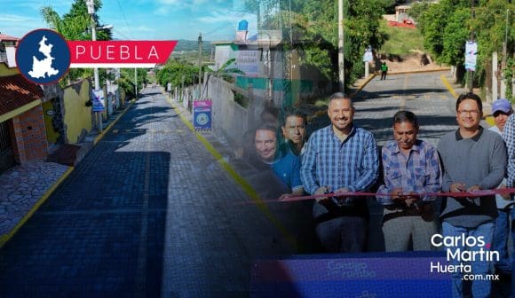 Mejoran las calles y el servicio de agua potable en Zacachimalpa; entregan obras