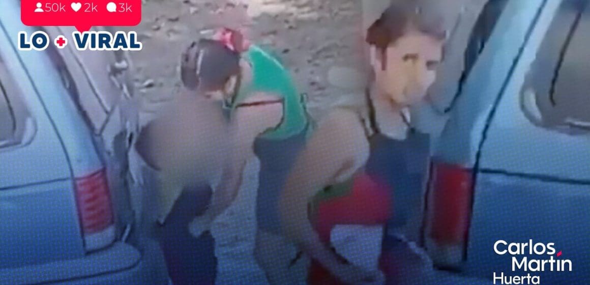 (VIDEO) Captan a mujer golpeando a niño en mercado de Ecatepec