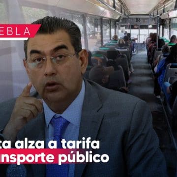 No habrá aumento a la tarifa del transporte público en Puebla: Céspedes Peregrina