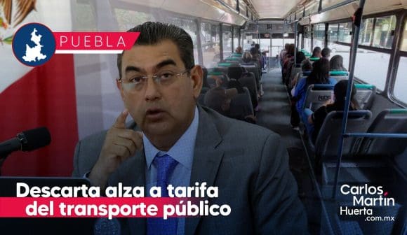 Portada No habrá aumento a la tarifa del transporte público en Puebla Céspedes Peregrina CMH No habrá aumento a la tarifa del transporte público en Puebla: Céspedes Peregrina