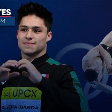 Osmar Olvera califica a la final de trampolín de 3m en París 2024