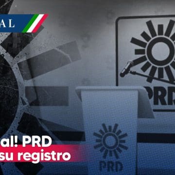 PRD pierde oficialmente su registro