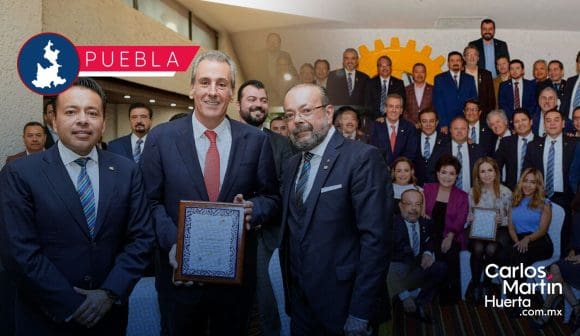 Pepe Chedraui intercambia ideas y acciones con el Club Rotario Puebla Industrial