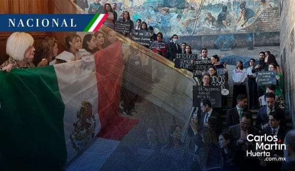 SCJN suspende sesión en apoyo a manifestación de trabajadores