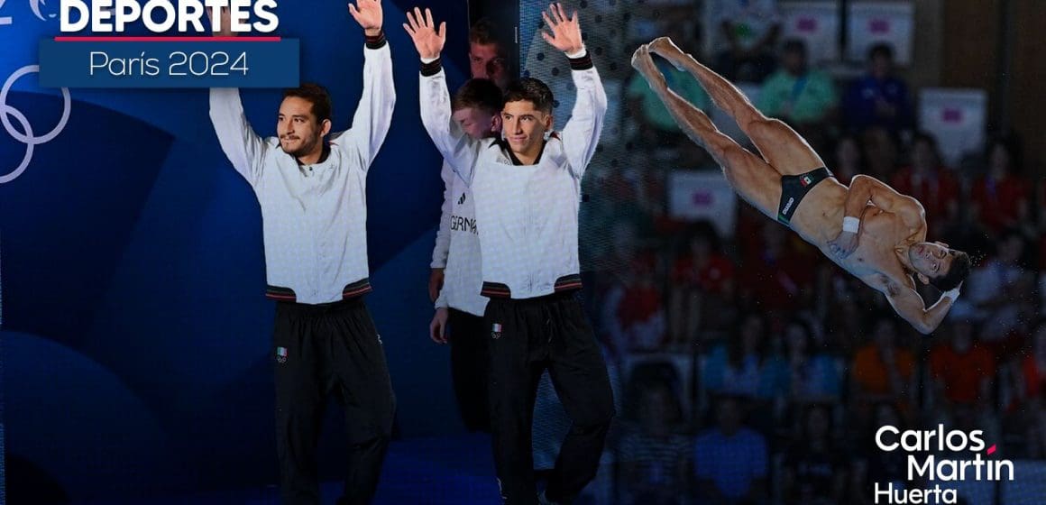 Randal Willars y Kevin Berlín avanzan a semifinal de plataforma de 10m en París