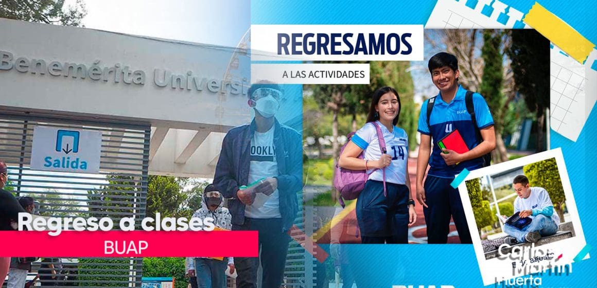 Hoy la BUAP regresa a clases