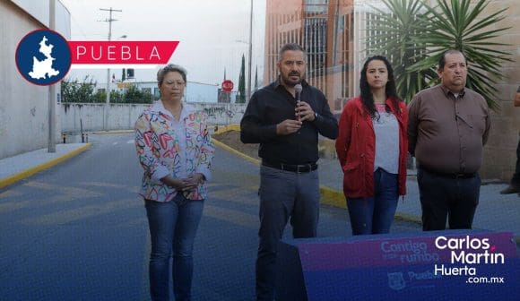 Rehabilitan calles en la colonia San José Chapulco; así lucen ahora