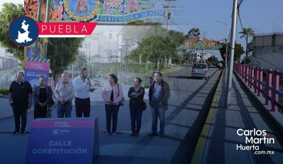 Portada Rehabilitan la calle Constitución de Santo Tomás Chautla; así luce ahora CMH Rehabilitan la calle Constitución de Santo Tomás Chautla; así luce ahora