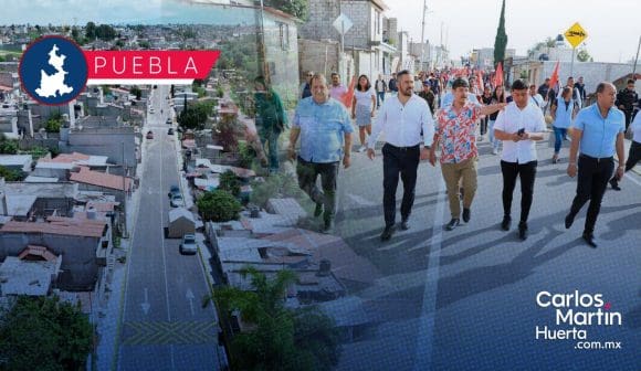 Portada Rehabilitan vialidad al sur de la Ciudad de Puebla; inversión de 13.7 mdp CMH Rehabilitan vialidad al sur de la Ciudad de Puebla; inversión de 13.7 mdp