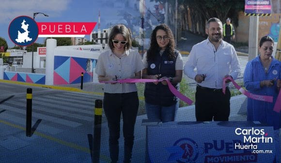 Reinauguran bulevar Aarón Merino; habrá mayor seguridad al peatón