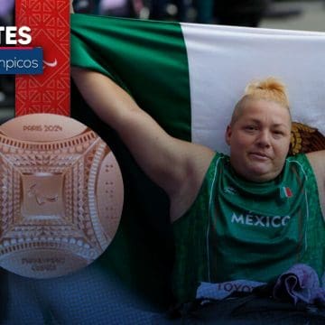 Rosa María Guerrero logra medalla de bronce en lanzamiento en París 2024