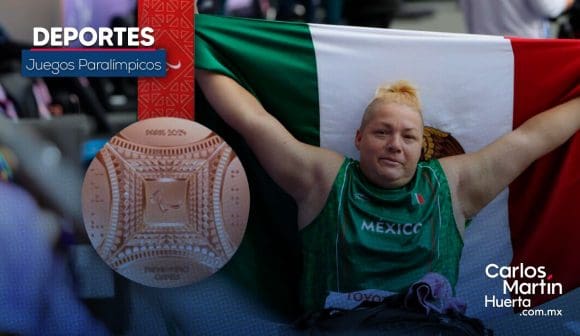 Rosa María Guerrero logra medalla de bronce en lanzamiento en París 2024