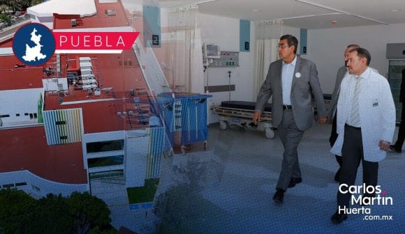 Sergio Salomón supervisa últimos detalles de unidades de oncología y cardiología del HNP  