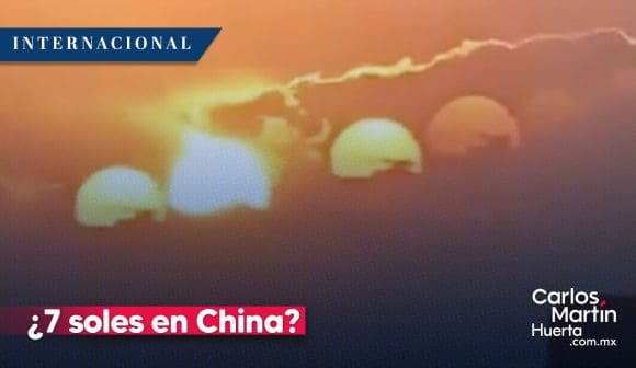 (VIDEO) Se observan 7 soles en China; ¿a qué se debe el fenómeno?