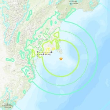 Sismo magnitud 7.0 se registra en Rusia