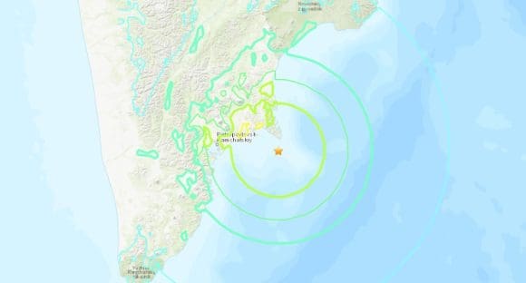 Sismo magnitud 7.0 se registra en Rusia