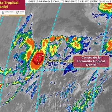 Tormenta tropical Daniel se forma lejos de costas mexicanas