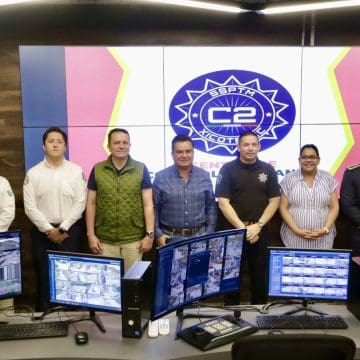 Supervisa titular de la SSP funcionamiento del C2 de Xicotepec
