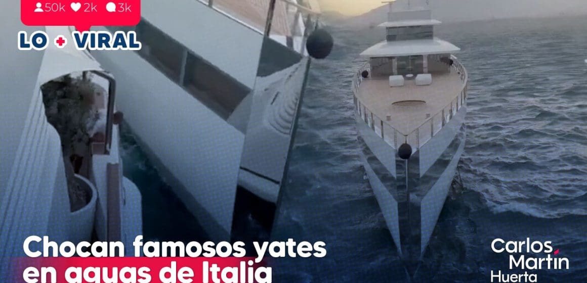 Choque de yates en Italia: El Yate de Steve Jobs y el de Ricardo Salinas