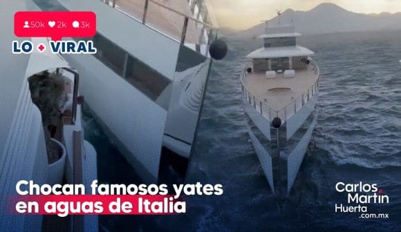 Choque de yates en Italia: El Yate de Steve Jobs y el de Ricardo Salinas