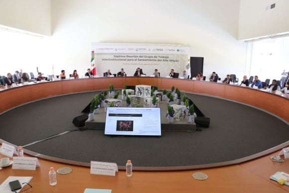 Detona gobierno estatal acciones para saneamiento del Atoyac