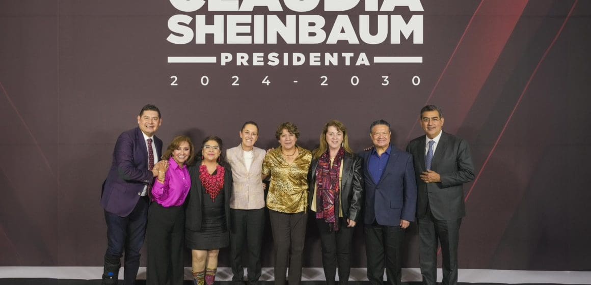 Se reúne Claudia Sheinbaum con Céspedes Peregrina y Alejandro Armenta