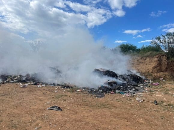 clausura Clausuran tiradero en San Sebastián Zinacatepec